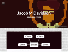 Tablet Screenshot of jacobmdavidson.com
